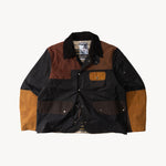 REWORK® STORMFISHER WAX JACKET - N° 043 Coats & Jackets X-LARGE / BROWN - BRUT Clothing US