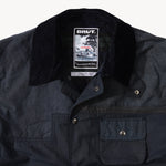 REWORK® STORMFISHER WAX JACKET - N° 045 Coats & Jackets X-LARGE / BLUE - BRUT Clothing US