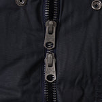 REWORK® STORMFISHER WAX JACKET - N° 045 Coats & Jackets X-LARGE / BLUE - BRUT Clothing US