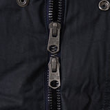 REWORK® STORMFISHER WAX JACKET - N° 045 Coats & Jackets X-LARGE / BLUE - BRUT Clothing US