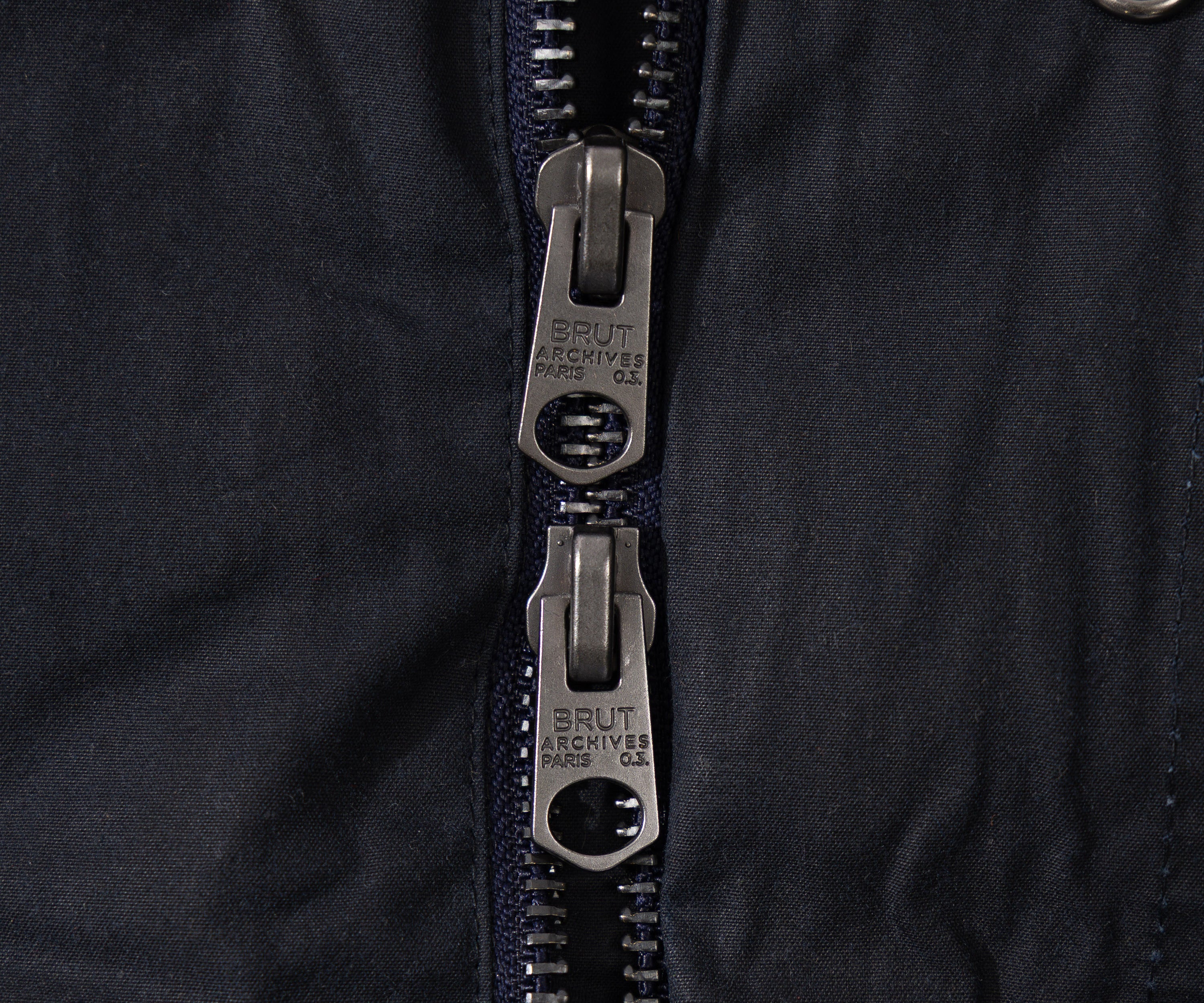 REWORK® STORMFISHER WAX JACKET - N° 045 Coats & Jackets X-LARGE / BLUE - BRUT Clothing US