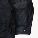 REWORK® STORMFISHER WAX JACKET - N° 045 Coats & Jackets X-LARGE / BLUE - BRUT Clothing US