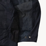 REWORK® STORMFISHER WAX JACKET - N° 045 Coats & Jackets X-LARGE / BLUE - BRUT Clothing US