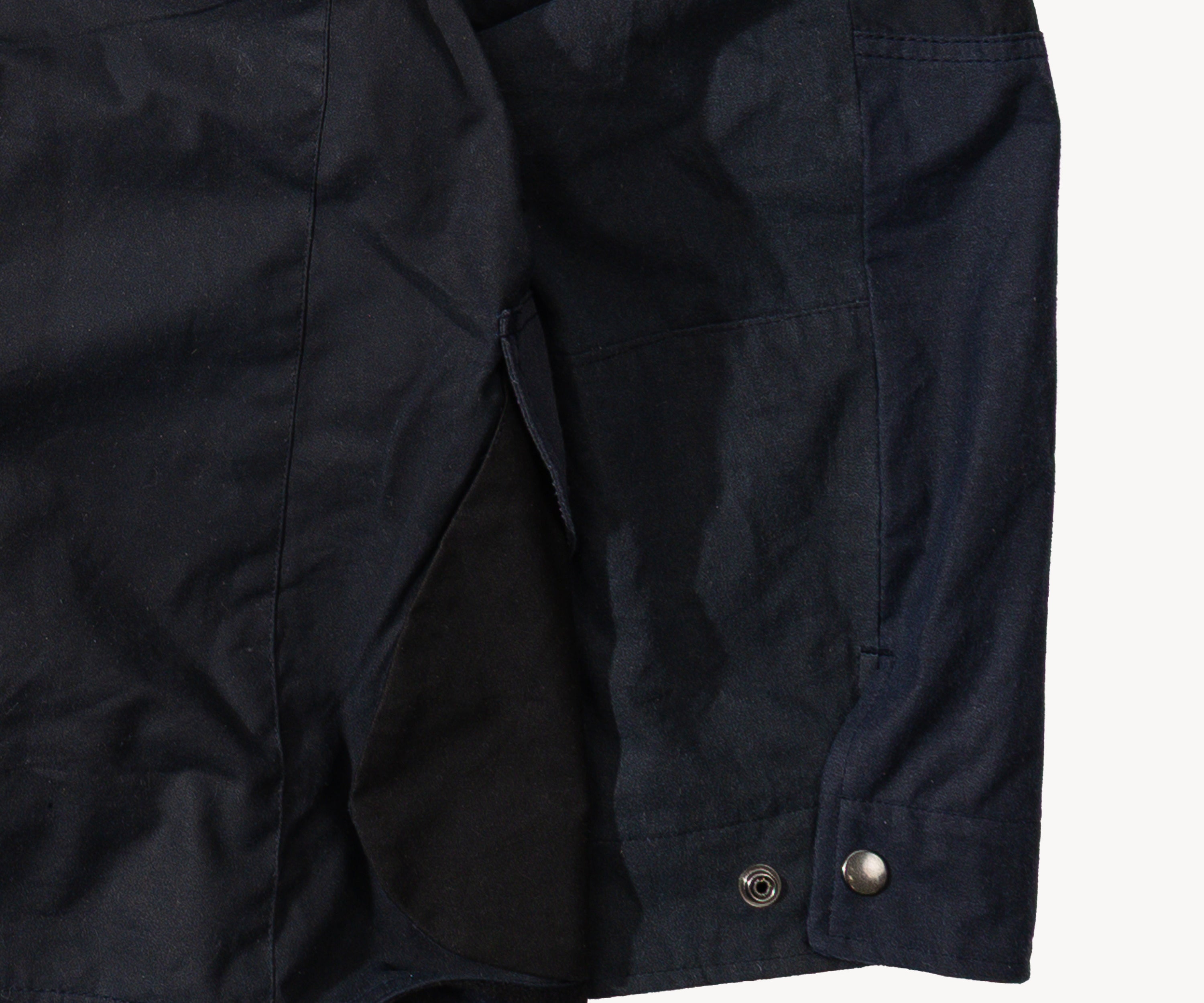 REWORK® STORMFISHER WAX JACKET - N° 046 Coats & Jackets X-LARGE / BLUE - BRUT Clothing US