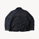 REWORK® STORMFISHER WAX JACKET - N° 046 Coats & Jackets X-LARGE / BLUE - BRUT Clothing US