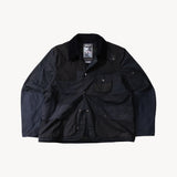 REWORK® STORMFISHER WAX JACKET - N° 047 Coats & Jackets X-LARGE / BLUE - BRUT Clothing US