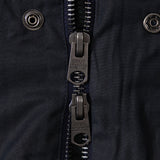 REWORK® STORMFISHER WAX JACKET - N° 047 Coats & Jackets X-LARGE / BLUE - BRUT Clothing US