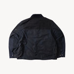 REWORK® STORMFISHER WAX JACKET - N° 047 Coats & Jackets X-LARGE / BLUE - BRUT Clothing US