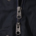 REWORK® STORMFISHER WAX JACKET - N° 048 Coats & Jackets X-LARGE / BLUE - BRUT Clothing US