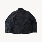 REWORK® STORMFISHER WAX JACKET - N° 048 Coats & Jackets X-LARGE / BLUE - BRUT Clothing US