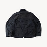 REWORK® STORMFISHER WAX JACKET - N° 048 Coats & Jackets X-LARGE / BLUE - BRUT Clothing US