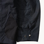 REWORK® STORMFISHER WAX JACKET - N° 048 Coats & Jackets X-LARGE / BLUE - BRUT Clothing US