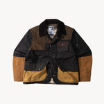 REWORK® STORMFISHER WAX JACKET - N° 002 Coats & Jackets SMALL / BROWN - BRUT Clothing US