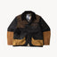REWORK® STORMFISHER WAX JACKET - N° 002 Coats & Jackets SMALL / BROWN - BRUT Clothing US