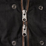 REWORK® STORMFISHER WAX JACKET - N° 002 Coats & Jackets SMALL / BROWN - BRUT Clothing US