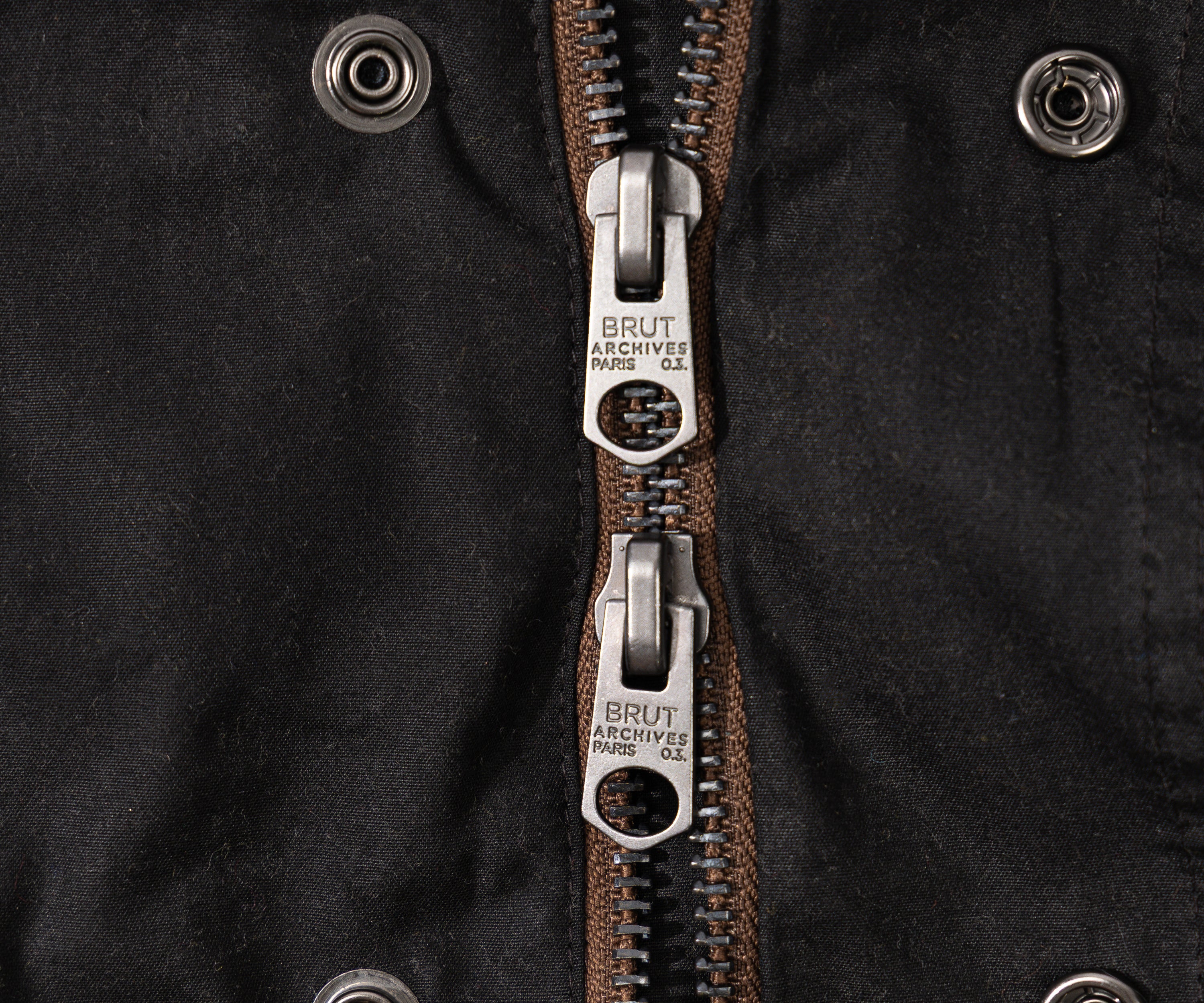 REWORK® STORMFISHER WAX JACKET - N° 002 Coats & Jackets SMALL / BROWN - BRUT Clothing US