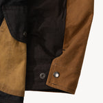 REWORK® STORMFISHER WAX JACKET - N° 002 Coats & Jackets SMALL / BROWN - BRUT Clothing US