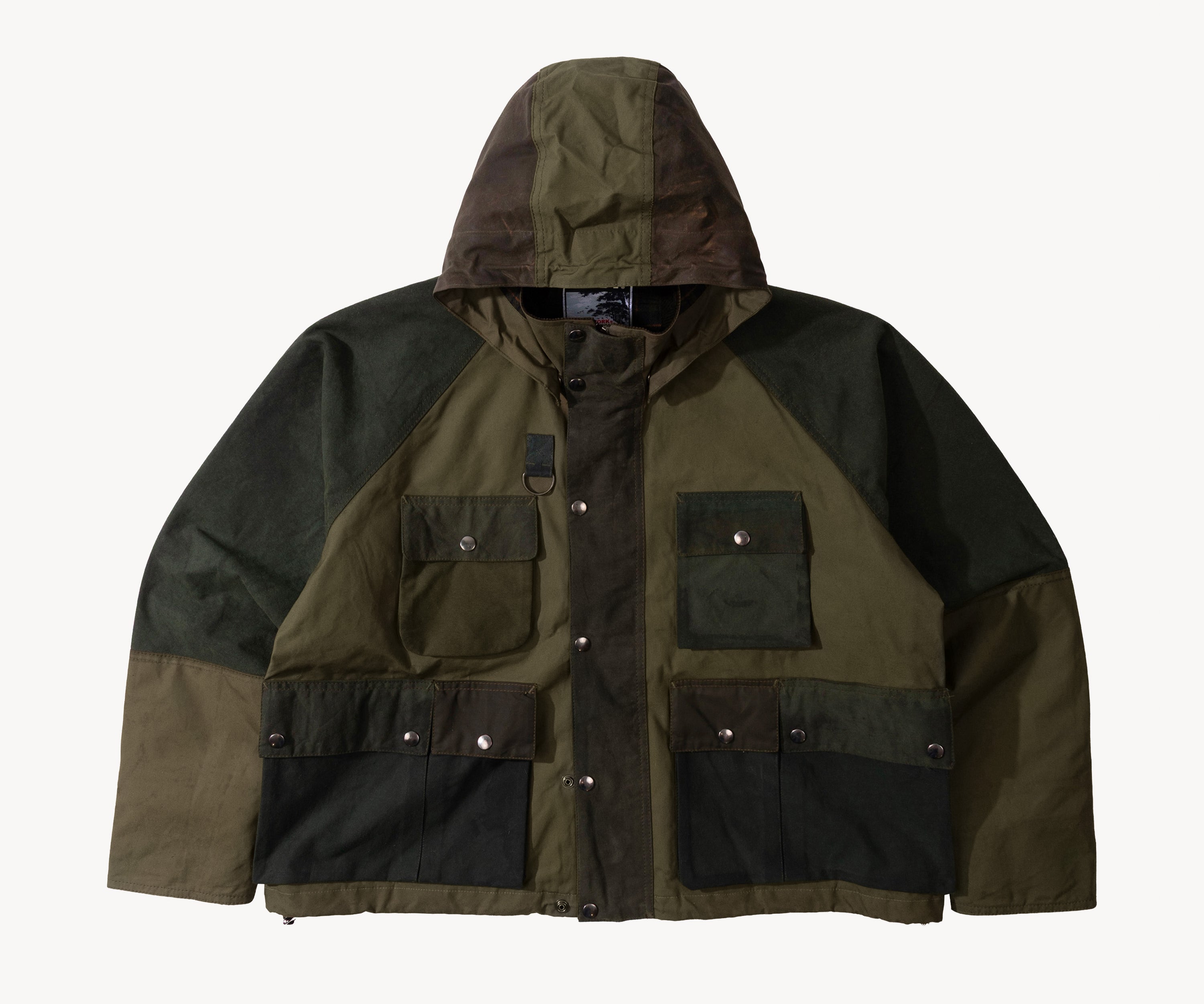 REWORK® TRIAL WAX JACKET - N° 016 Coats & Jackets MEDIUM / GREEN - BRUT Clothing US