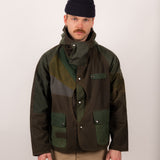 REWORK® FULLMOON WAX JACKET - N° 002 Coats & Jackets SMALL / GREEN - BRUT Clothing US