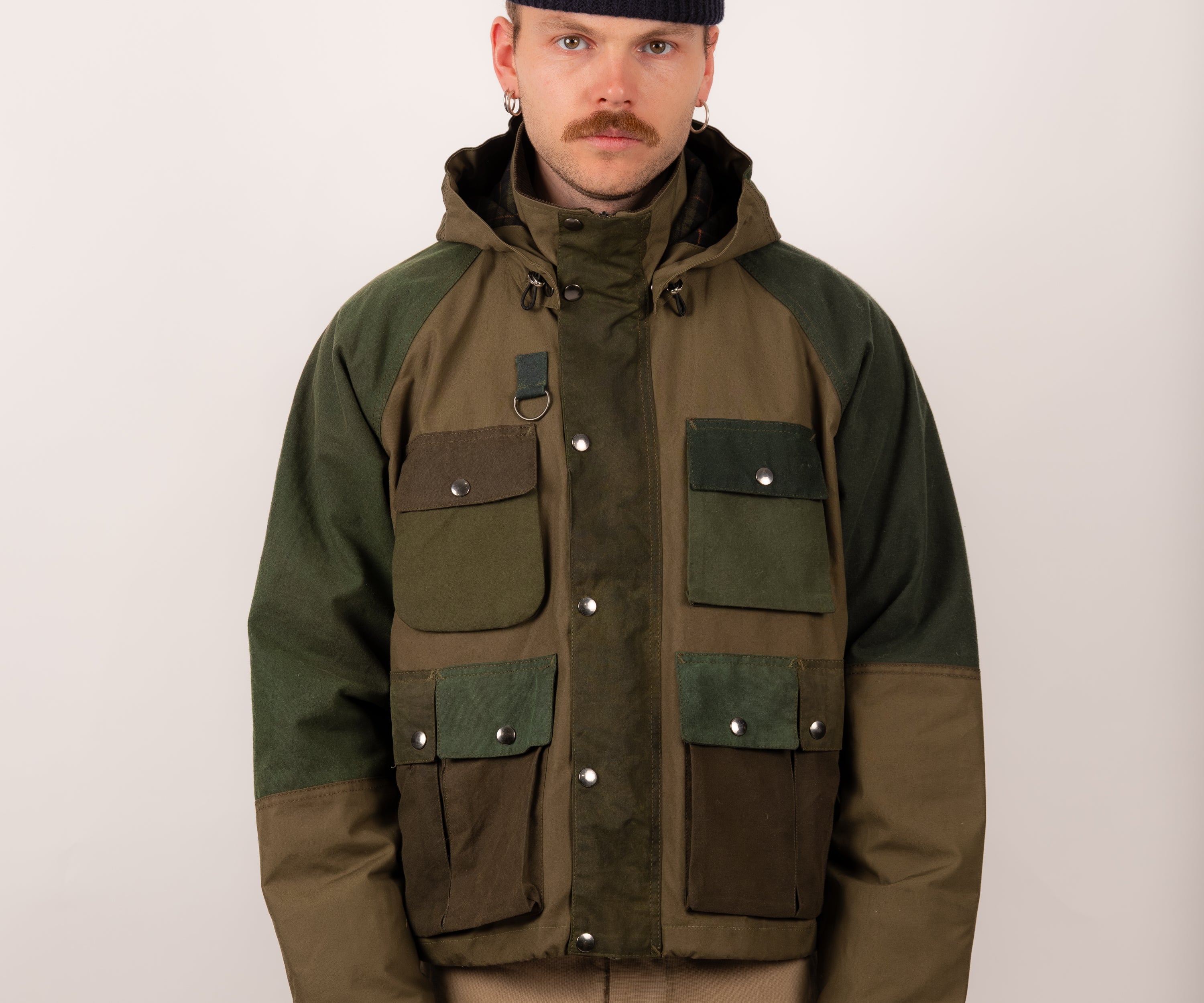 REWORK® TRIAL WAX JACKET - N° 044 Coats & Jackets X-LARGE / GREEN - BRUT Clothing US