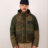 REWORK® TRIAL WAX JACKET - N° 003 Coats & Jackets SMALL / GREEN - BRUT Clothing US