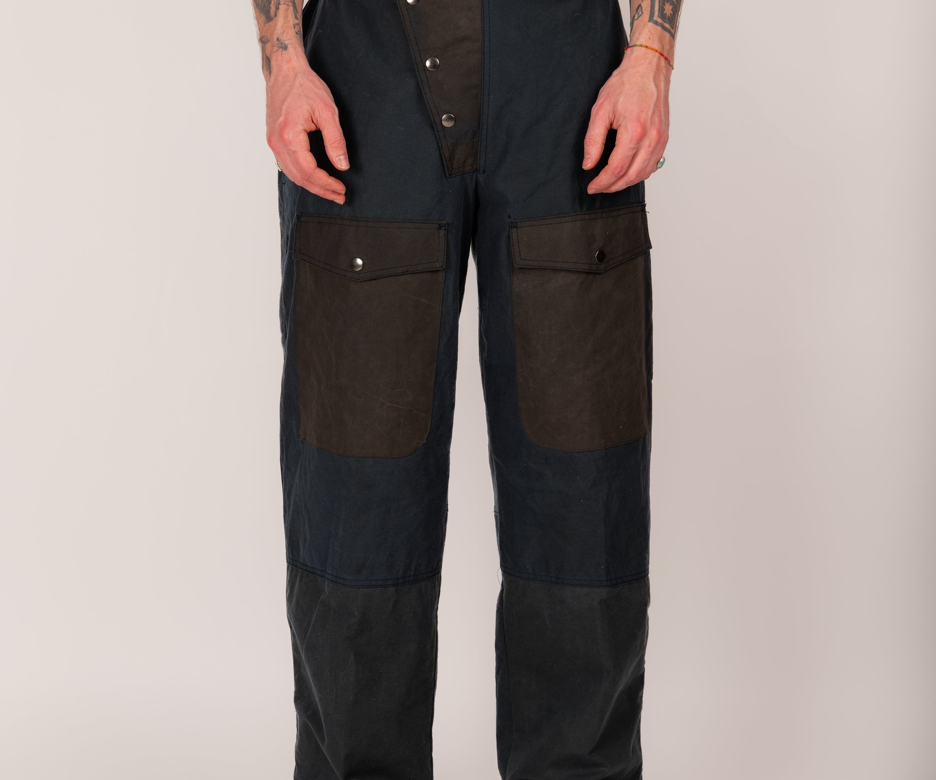REWORK® WAX OVERPANTS - N° 008 Accessories BLUE - BRUT Clothing US
