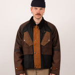 REWORK® TACTICAL WAX JACKET - N° 005 Coats & Jackets SMALL / BROWN - BRUT Clothing US