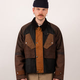 REWORK® TACTICAL WAX JACKET - N° 005 Coats & Jackets SMALL / BROWN - BRUT Clothing US