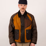 REWORK® KEEPER WAX JACKET - N° 043 Coats & Jackets LARGE / BROWN - BRUT Clothing US