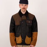REWORK® STORMFISHER WAX JACKET - N° 013 Coats & Jackets MEDIUM / BROWN - BRUT Clothing US