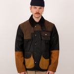 REWORK® STORMFISHER WAX JACKET - N° 043 Coats & Jackets X-LARGE / BROWN - BRUT Clothing US