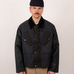 REWORK® TACTICAL WAX JACKET - N° 002 Coats & Jackets SMALL / BLUE - BRUT Clothing US