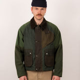 REWORK® KEEPER WAX JACKET - N° 066 Coats & Jackets X-LARGE / GREEN - BRUT Clothing US