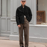 THE BUCKLE BACK PANTS Pants US26 / BROWN - BRUT Clothing US