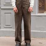THE BUCKLE BACK PANTS Pants US26 / BROWN - BRUT Clothing US