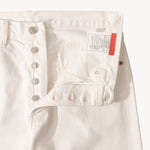 THE NATURAL DENIM Pants US26 / WHITE - BRUT Clothing US