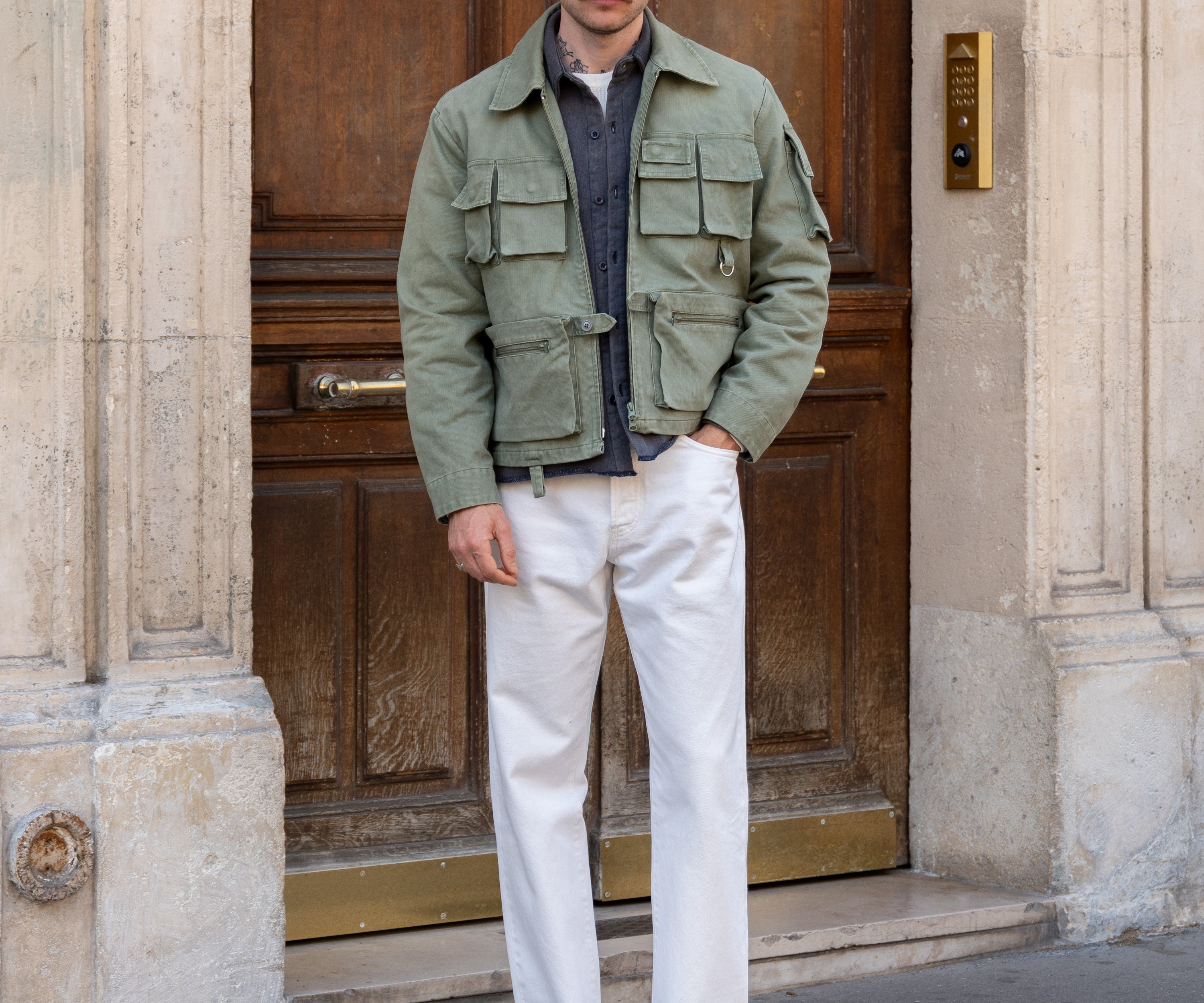 THE REEL JACKET Coats & Jackets X-SMALL / SLATE GREEN - BRUT Clothing US