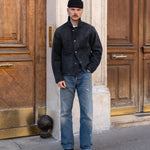 THE LEATHER TOOLS JACKET Coats & Jackets SMALL / NAVY - BRUT Clothing US