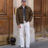 THE REEL JACKET Coats & Jackets X-SMALL / BROWN - BRUT Clothing US