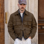THE REEL JACKET Coats & Jackets X-SMALL / BROWN - BRUT Clothing US