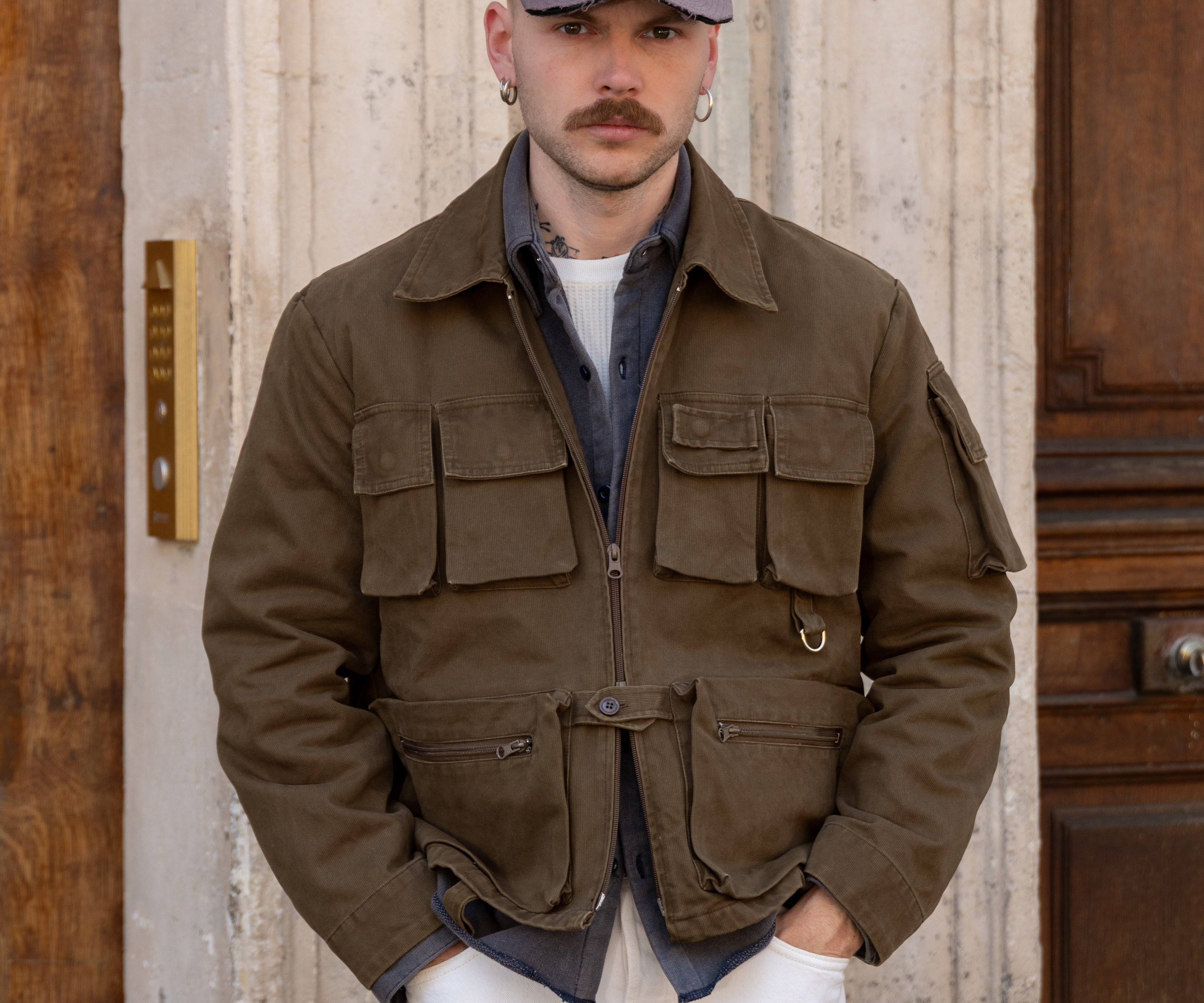 THE REEL JACKET Coats & Jackets X-SMALL / BROWN - BRUT Clothing US