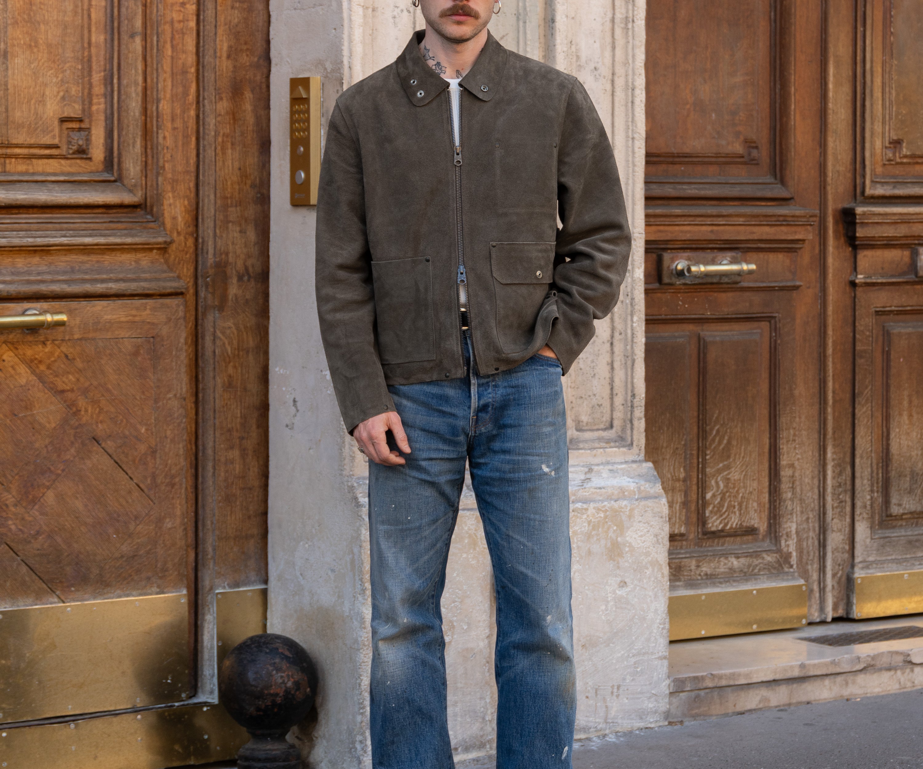 THE WELDER JACKET Coats & Jackets SMALL / DARK CLAY - BRUT Clothing US