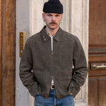 THE WELDER JACKET Coats & Jackets SMALL / DARK CLAY - BRUT Clothing US