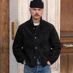 THE LEATHER TOOLS JACKET Coats & Jackets SMALL / BLACK - BRUT Clothing US