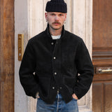 THE LEATHER TOOLS JACKET Coats & Jackets SMALL / BLACK - BRUT Clothing US