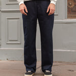 THE PLAIN FRONT PANTS Pants US26 / DARK NAVY - BRUT Clothing US