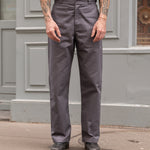 THE PLAIN FRONT PANTS Pants US26 / GREY - BRUT Clothing US