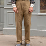 THE PLAIN FRONT PANTS Pants US26 / KHAKI HEAVY WEIGHT - BRUT Clothing US