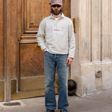 THE RUGBY POLO Knitwear X-SMALL / HEATHER GREY - BRUT Clothing US