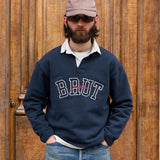 THE RUGBY POLO Knitwear X-SMALL / NAVY - BRUT Clothing US